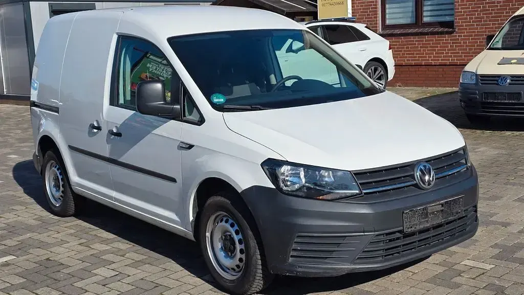 Gebraucht VW Caddy 75 PS (55 kW) 2018 Weiß Van / Kleinbus