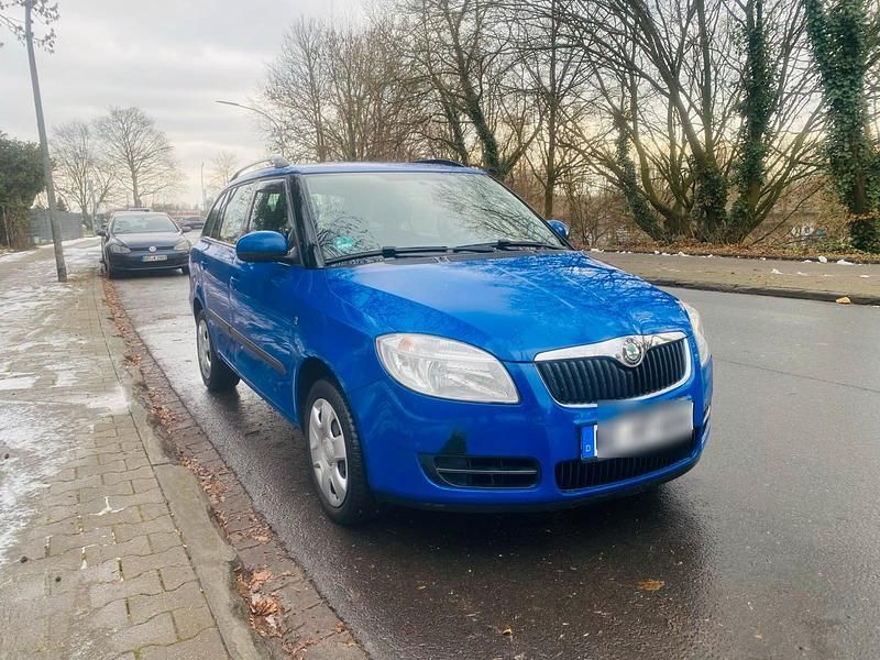 Blau Gebraucht 2008 Skoda Fabia Kombi | 1.800 € (Superpreis) - Bild 1/4