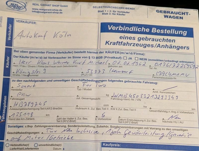 Gebraucht Smart ForTwo Coupé Pulse 61 PS (44 kW) 2006 Grau Coupé