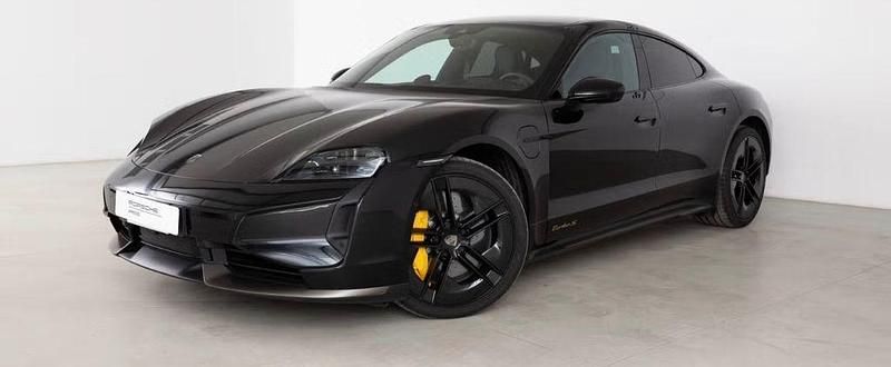 Schwarz Neu 2025 Porsche Taycan Turbo S Limousine | 129.995 € (Fairer Preis) - Bild 1/4