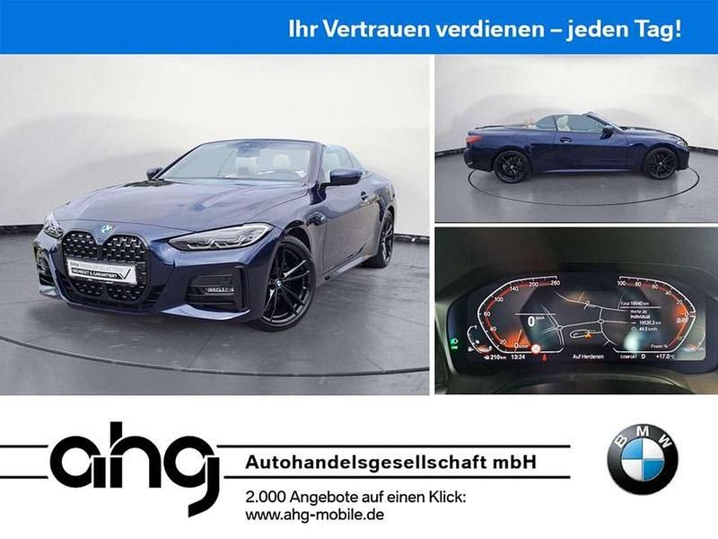 Blau Gebraucht 2022 BMW 420 M Sport Cabrio | 43.860 € (Fairer Preis) - Bild 1/4
