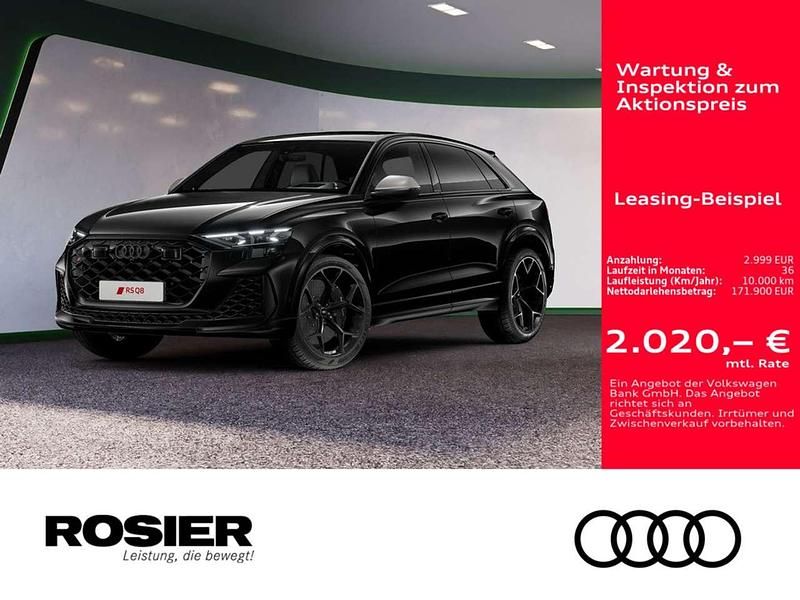 Neu Audi RS Q8 Performance 641 PS (471 kW) 2026 Schwarz / mythosschwarz SUV