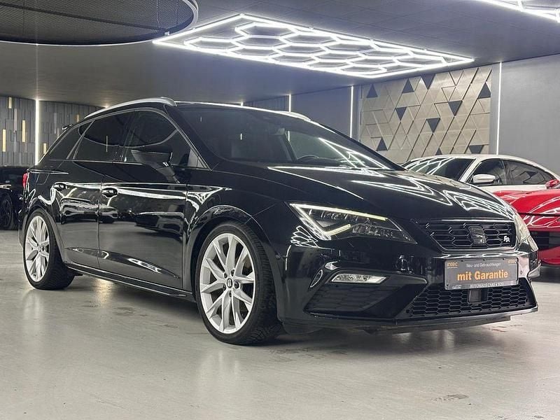 Gebraucht Seat Leon FR 150 PS (110 kW) 2018 Mitternachtsschwarz Kombi