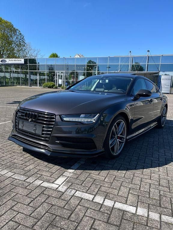 Grau Gebraucht 2015 Audi A7 S-Line Limousine | 22.499 € (Fairer Preis) - Bild 1/4