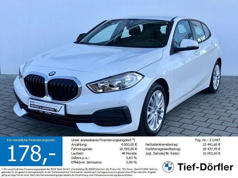 Gebraucht BMW 116 116 PS (85 kW) 2020 Alpinweiß uni Kleinwagen