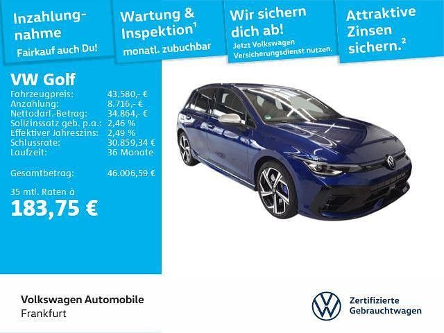 Lapiz blue metallic/lapiz blue Gebraucht 2025 VW Golf VIII R Limousine | 43.580 € (Guter Preis) - Bild 1/4