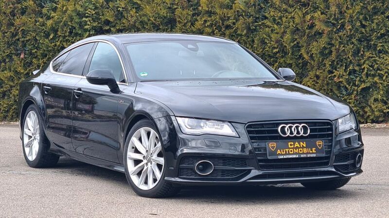 Schwarz Gebraucht 2011 Audi A7 Sportback S-Line Kleinwagen | 13.900 € (Guter Preis) - Bild 1/4