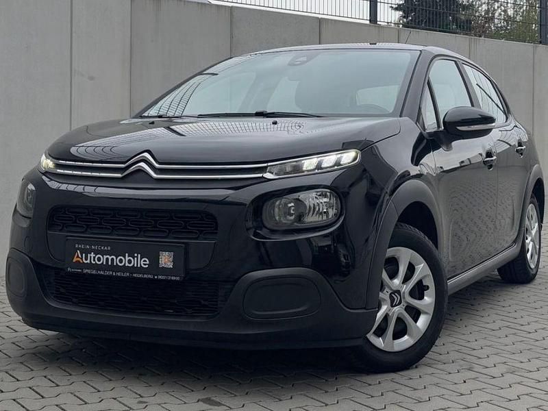 Schwarz Gebraucht 2018 Citroën C3 Feel Kleinwagen | 6.999 € (Superpreis) - Bild 1/4
