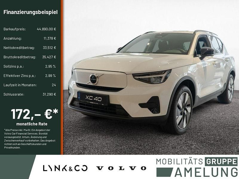 Crystal weiss Gebraucht 2025 Volvo EX40 Plus SUV | 44.890 € (Superpreis) - Bild 1/4