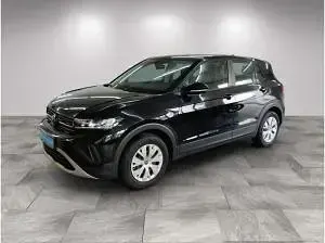 Gebraucht VW T-Cross 95 PS (69 kW) 2025 Schwarz (deep black perleffekt) SUV