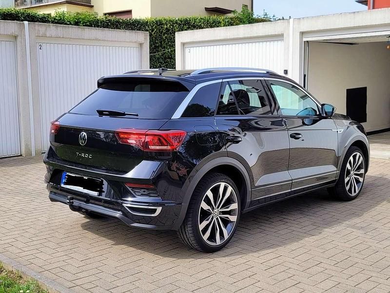 Gebraucht VW T-Roc R-line 150 PS (110 kW) 2022 Schwarz SUV
