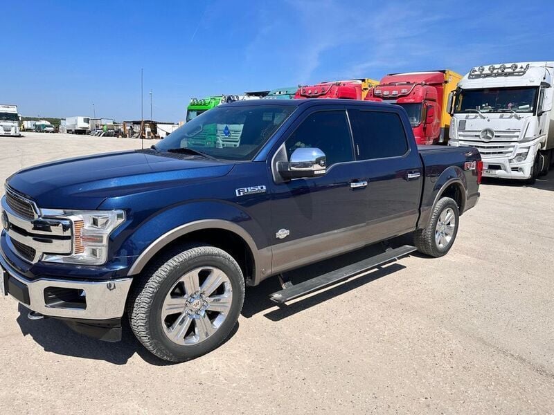 Blau Gebraucht 2018 Ford F-150 King Ranch Abholung | 41.900 € (Fairer Preis) - Bild 1/4