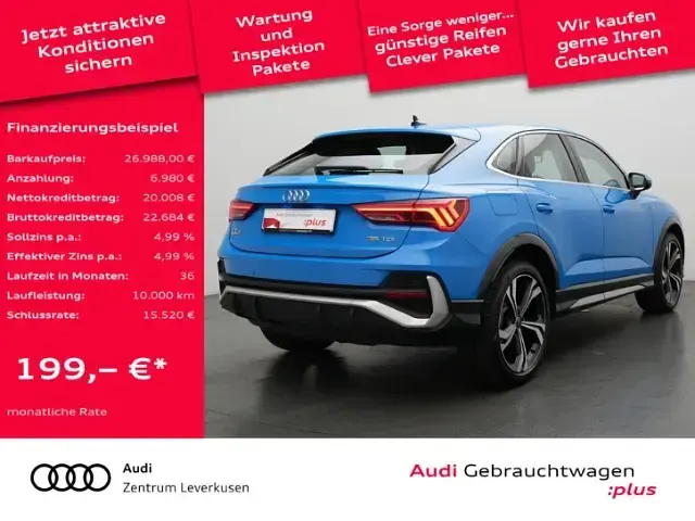 Gebraucht Audi Q3 150 PS (110 kW) 2023 Blau SUV