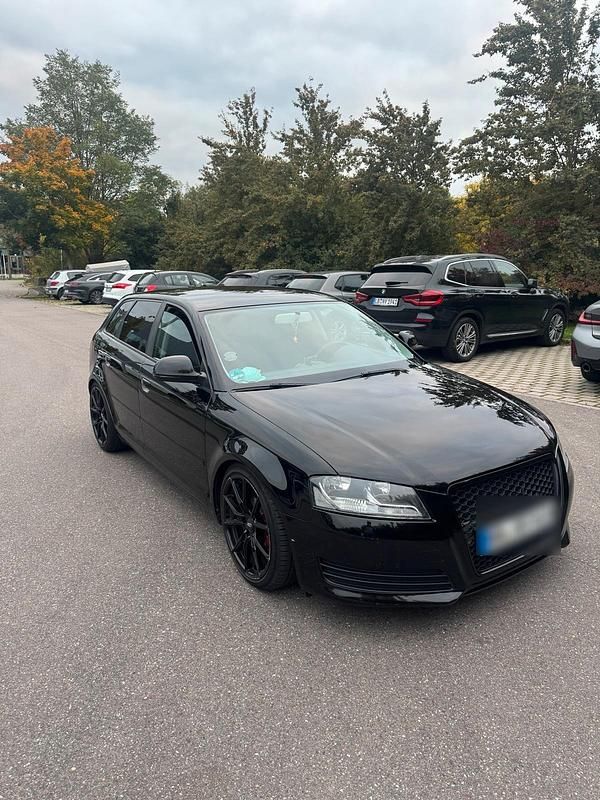 Schwarz Gebraucht 2009 Audi A3 S-Line Limousine | 8.790 € (Teuer) - Bild 1/4