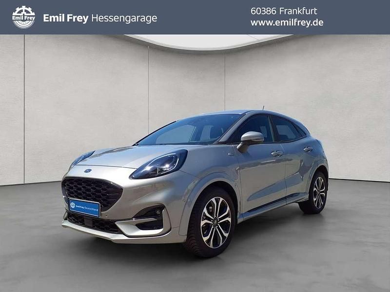 Solar silver metallic Gebraucht 2023 Ford Puma Gen-E ST-Line SUV | 20.950 € (Guter Preis) - Bild 1/4