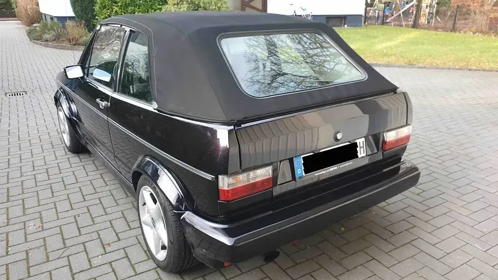 Gebraucht VW Golf Cabriolet 98 PS (72 kW) 1990 Schwarz Cabrio