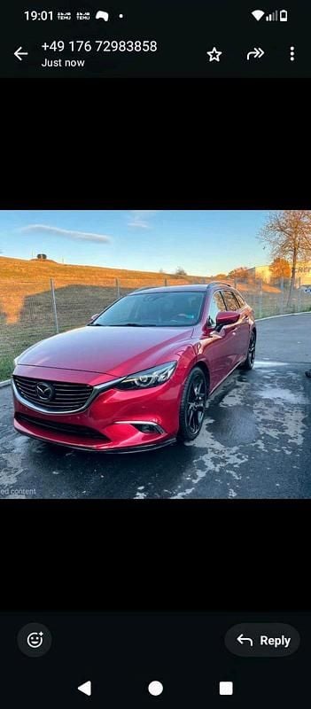 Gebraucht Mazda 6 175 PS (128 kW) 2016 Rot Kombi