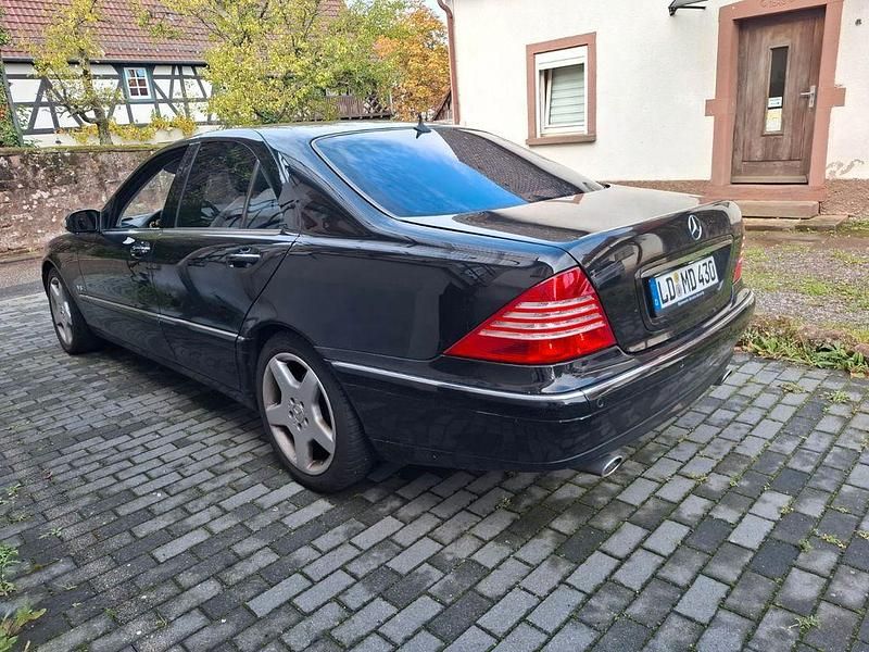 Schwarz Gebraucht 1999 Mercedes S430 Limousine | 3.500 € (Superpreis) - Bild 1/4