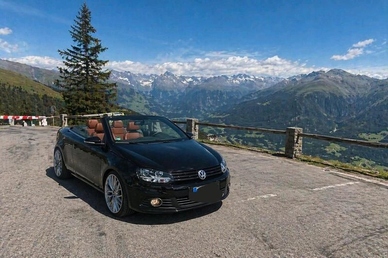 Usata VW Eos 122 CV (89 kW) 2012 Nero Cabrio