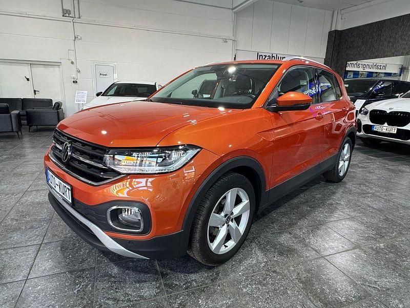 Gebraucht VW T-Cross Style 110 PS (80 kW) 2021 Orange SUV
