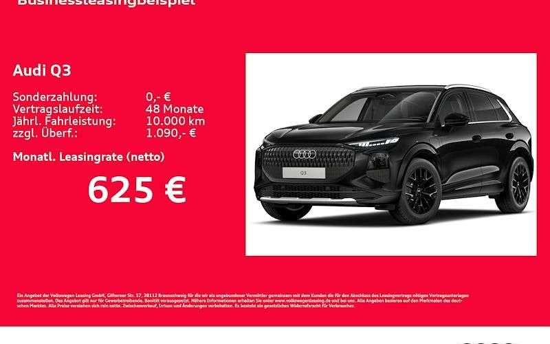 Schwarz Neu 2026 Audi Q3 Advanced Plus SUV | 54.834 € (Superpreis) - Bild 1/4