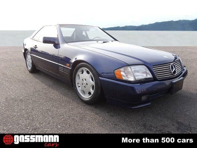 Gebraucht Mercedes SL320 231 PS (169 kW) 1995 Blau Cabrio