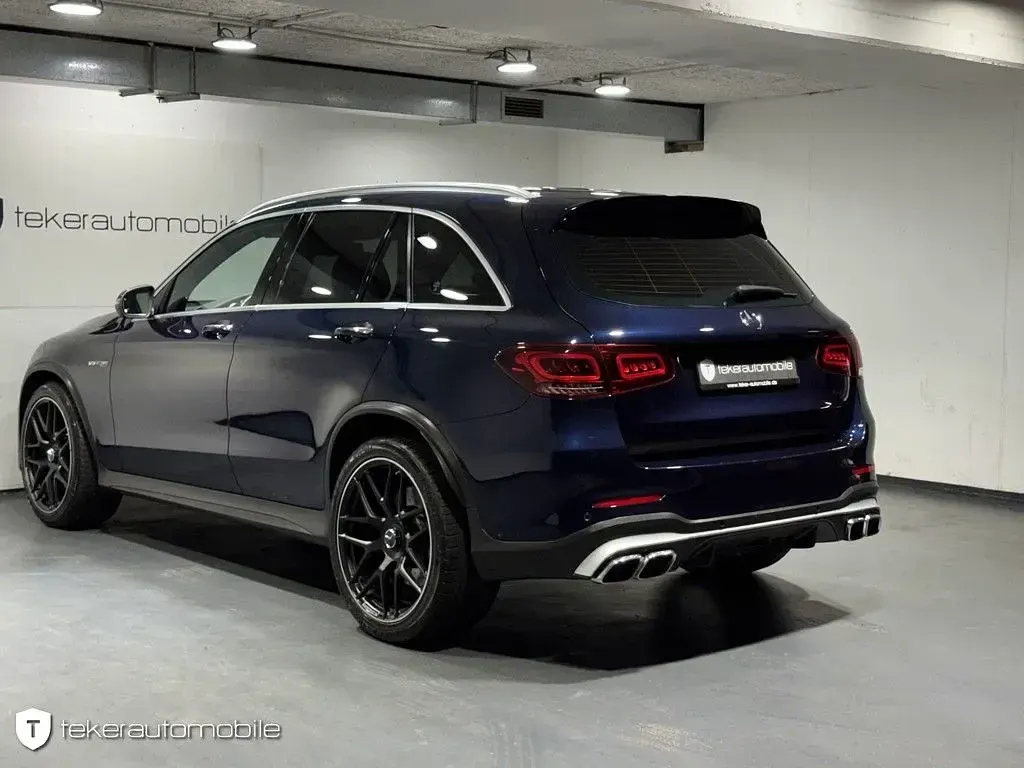 Gebraucht Mercedes GLC63 AMG AMG 476 PS (350 kW) 2021 Cavansitblau  lack SUV