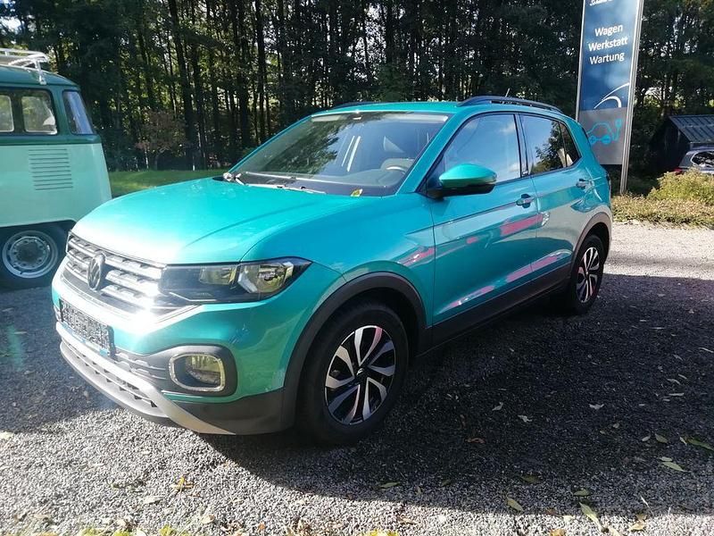 Gebraucht VW T-Cross Active 110 PS (80 kW) 2021 Grün SUV