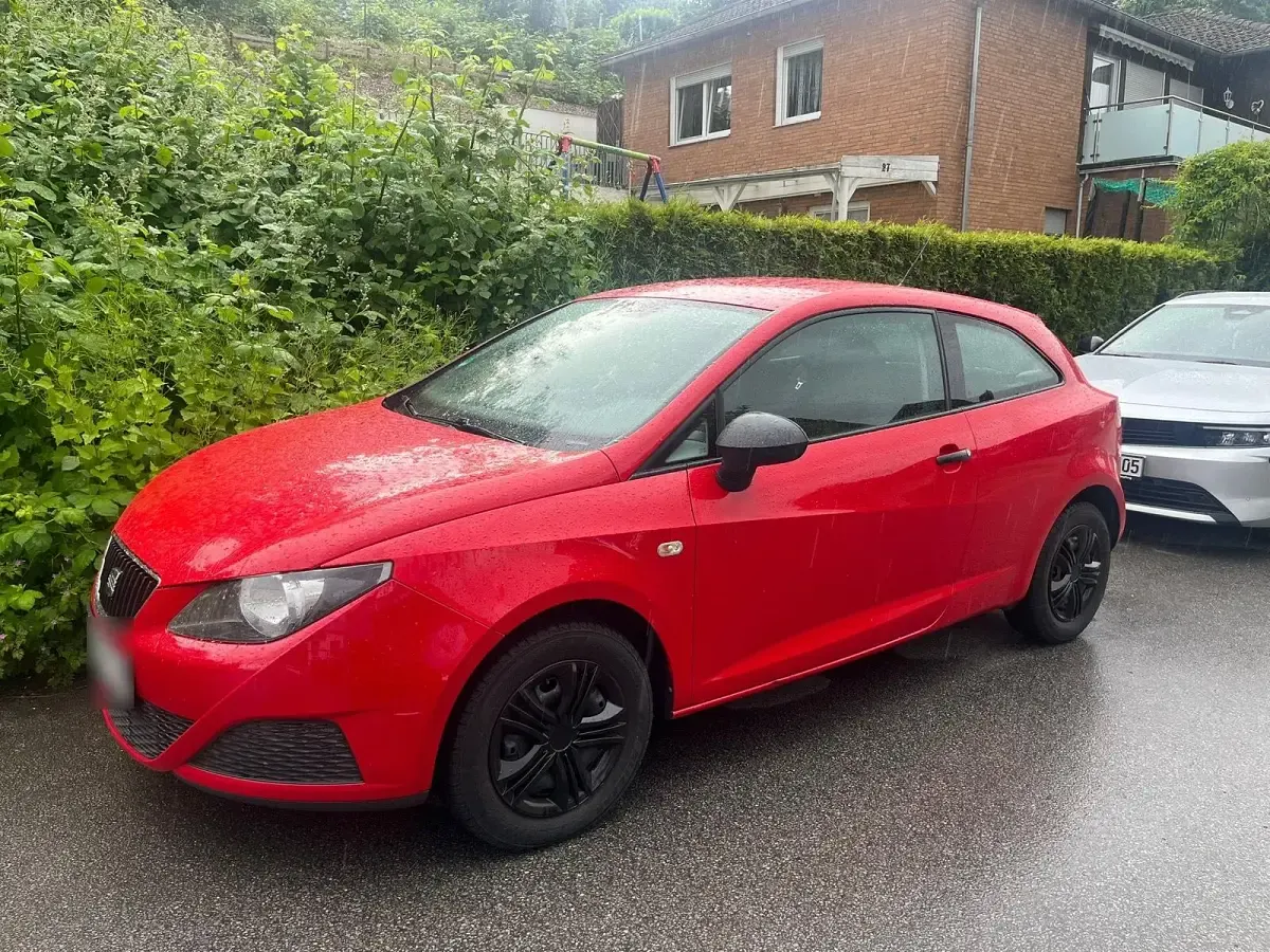 Gebraucht Seat Ibiza 69 PS (50 kW) 2009 Rot Kleinwagen