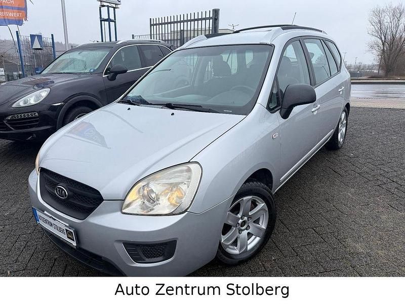 Gebraucht Kia Carens LX 144 PS (105 kW) 2007 Silber Van / Kleinbus