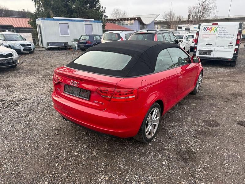 Gebraucht Audi A3 Cabriolet Ambition 140 PS (102 kW) 2009 Rot Cabrio