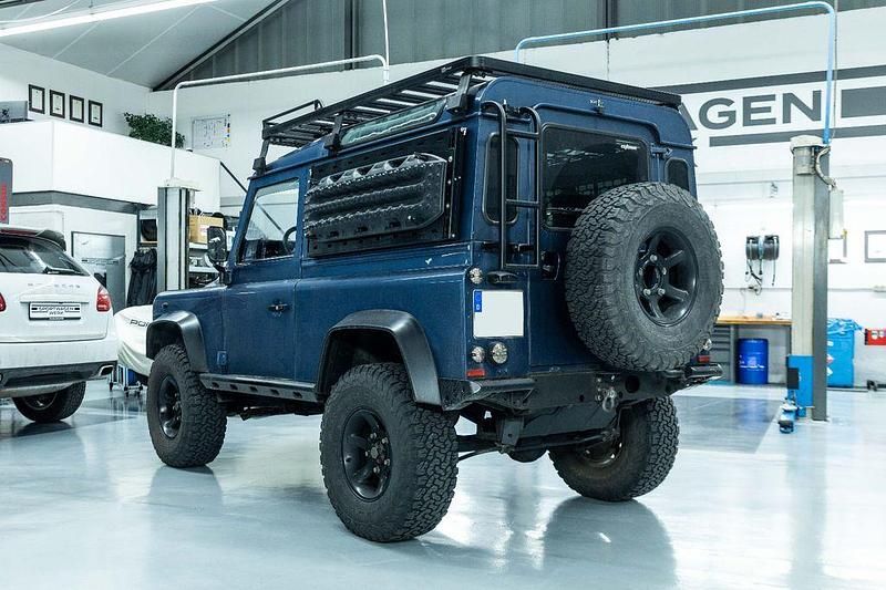 Gebraucht Land Rover Defender 122 PS (89 kW) 2006 Blau SUV