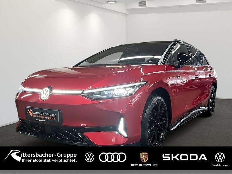 Gebraucht VW ID.7 GTX 250 kW (340 PS) 2025 Kings red metallic / schwarz Kombi