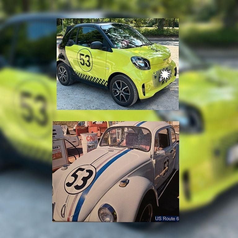 Grün Gebraucht 2020 Smart ForTwo Electric Drive Passion Cabrio | 11.800 € (Fairer Preis) - Bild 1/4