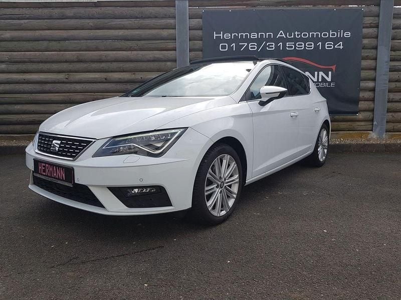 Gebraucht Seat Leon XCELLENCE 150 PS (110 kW) 2020 Weiß Limousine