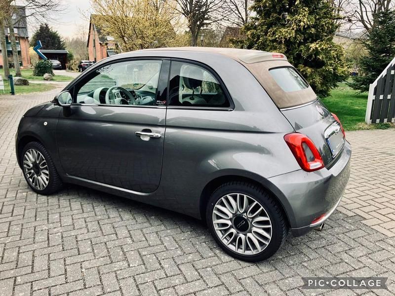 Gebraucht Fiat 500C Lounge 69 PS (50 kW) 2018 Grau Cabrio