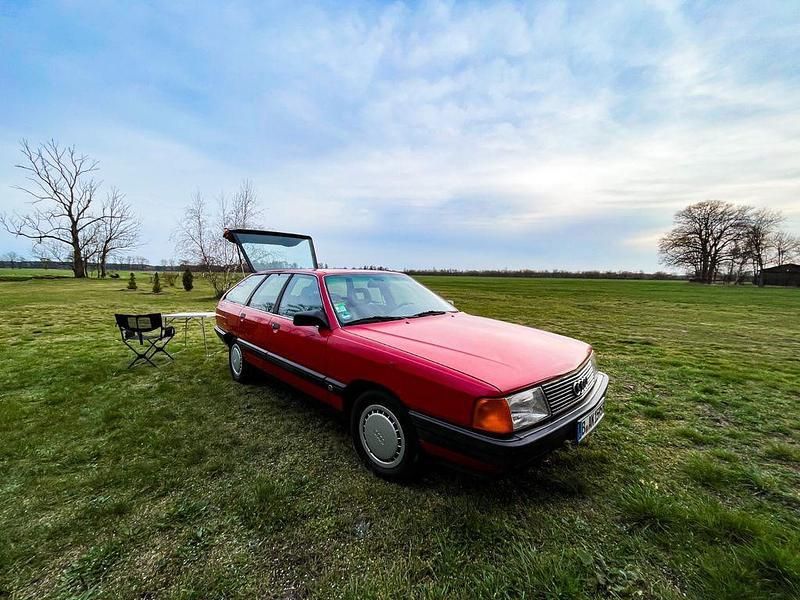 Rot Gebraucht 1988 Audi 100 Kombi | 8.900 € - Bild 1/4