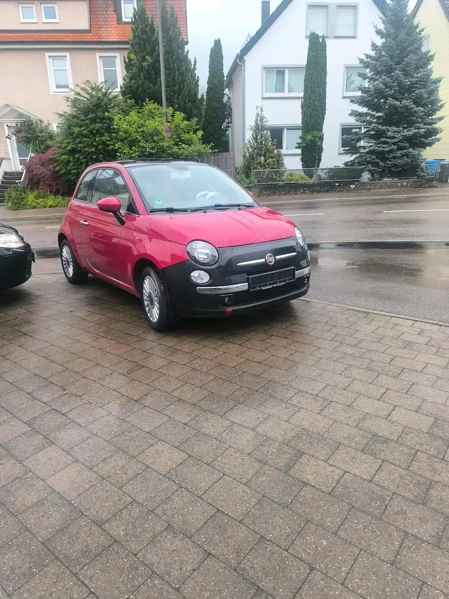 Gebraucht Fiat 500 69 PS (50 kW) 2008 Rot Kleinwagen