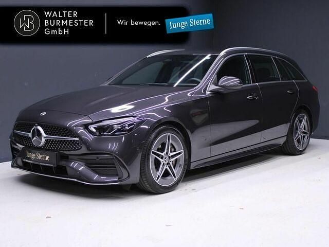Metalliclack graphitgrau Gebraucht 2024 Mercedes C200 AMG Kombi | 43.490 € (Etwas zu teuer) - Bild 1/2