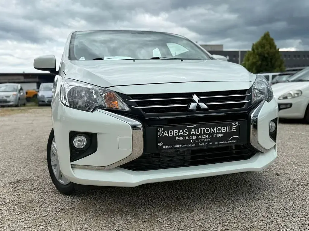 Gebraucht Mitsubishi Space Star 71 PS (52 kW) 2022 Alpine white Kleinwagen