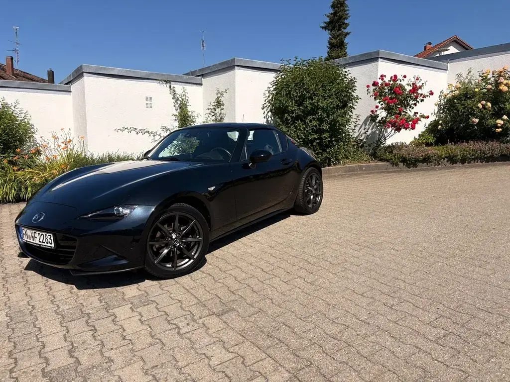 Gebraucht Mazda MX5 Exclusive-Line 160 PS (117 kW) 2018 Schwarz Cabrio