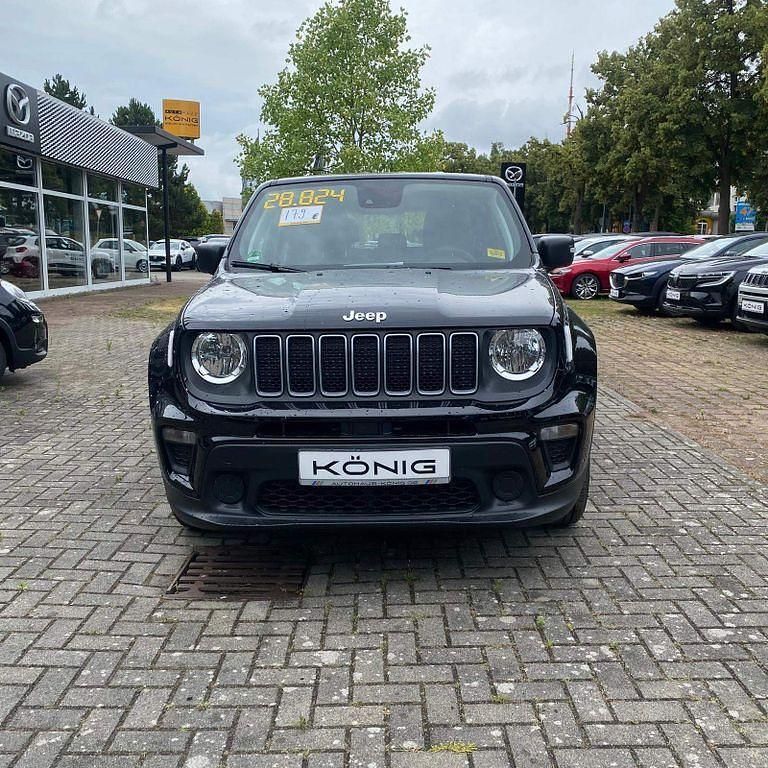 Gebraucht Jeep Renegade Longitude 131 PS (96 kW) 2023 Solid black (5ck) SUV