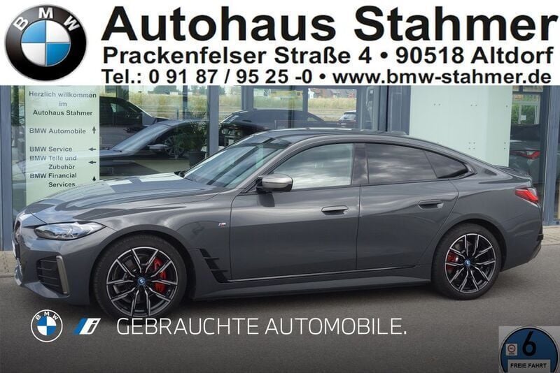 Grau Gebraucht 2022 BMW i4 Performance Limousine | 44.950 € (Guter Preis) - Bild 1/4
