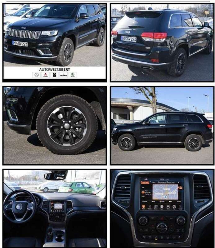 Schwarz Gebraucht 2017 Jeep Grand Cherokee Summit SUV | 32.000 € - Bild 1/3