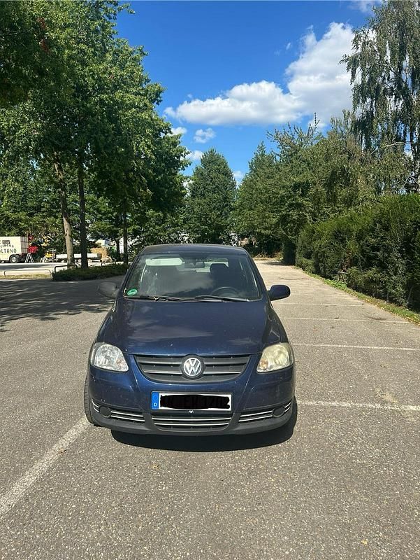 Blau Gebraucht 2006 VW Fox Kleinwagen | 500 € (Superpreis) - Bild 1/4