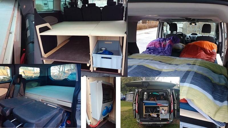 Gebraucht Ford Tourneo 155 PS (114 kW) 2015 Beige Van / Kleinbus