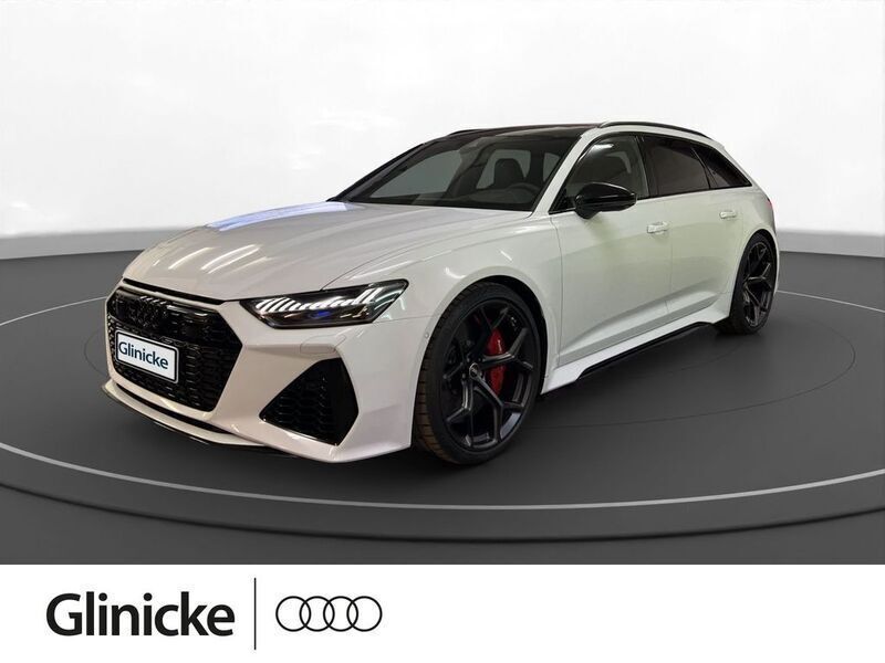 Gletscherweiß metallic Neu 2025 Audi RS6 Performance Kombi | 152.890 € (Guter Preis) - Bild 1/4