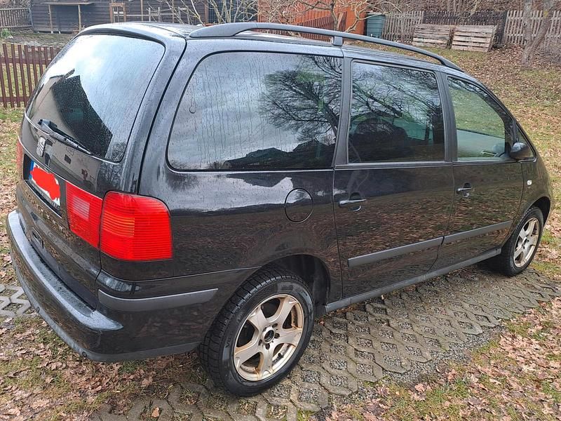 Gebraucht Seat Alhambra 116 PS (85 kW) 2007 Schwarz Van / Kleinbus