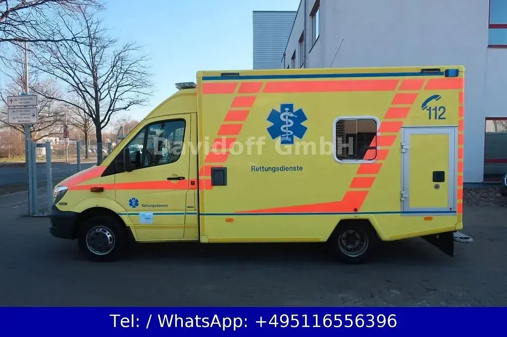 Gebraucht Mercedes Sprinter 156 PS (114 kW) 2016 Gelb Van