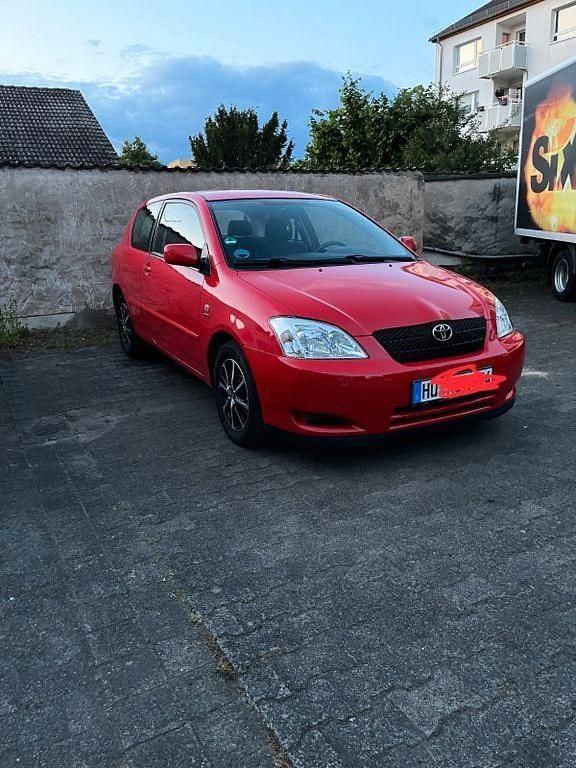 Gebraucht Toyota Corolla Sol 97 PS (71 kW) 2002 Rot Limousine